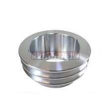 Oldsmobile 330-350-400-425-455 Crankshaft Billet Aluminum Pulley Double 2 Groove