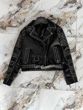 100 Genuine Leather jacket For Unisex