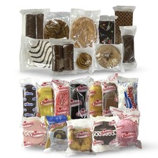 Little Debbie Vs. Hostess 20 Snack Cake Variety Sampler Including Twinkies, Zing