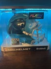 CHUBA HUBBARD SIGNED CAROLINA PANTHERS FLASH SPEED MINI HELMET BECKETT COA