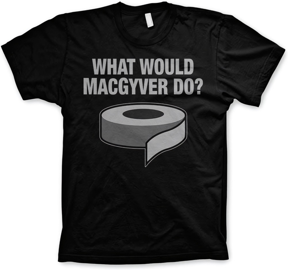 MacGyver What Would Do Big Tall CBS-1-MG005-H4-10