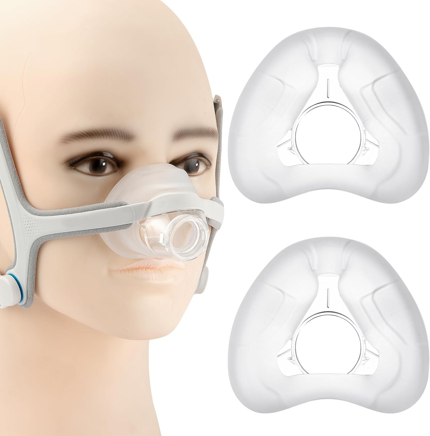 Replacement AirFit N20 Nasal Cushion (2 Packs) - Reliable Seal, Softer Wear and