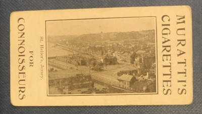 MURATTI Views of Jersey Zigarettenkarte 1912 - ST. HELIER S , JERSEY