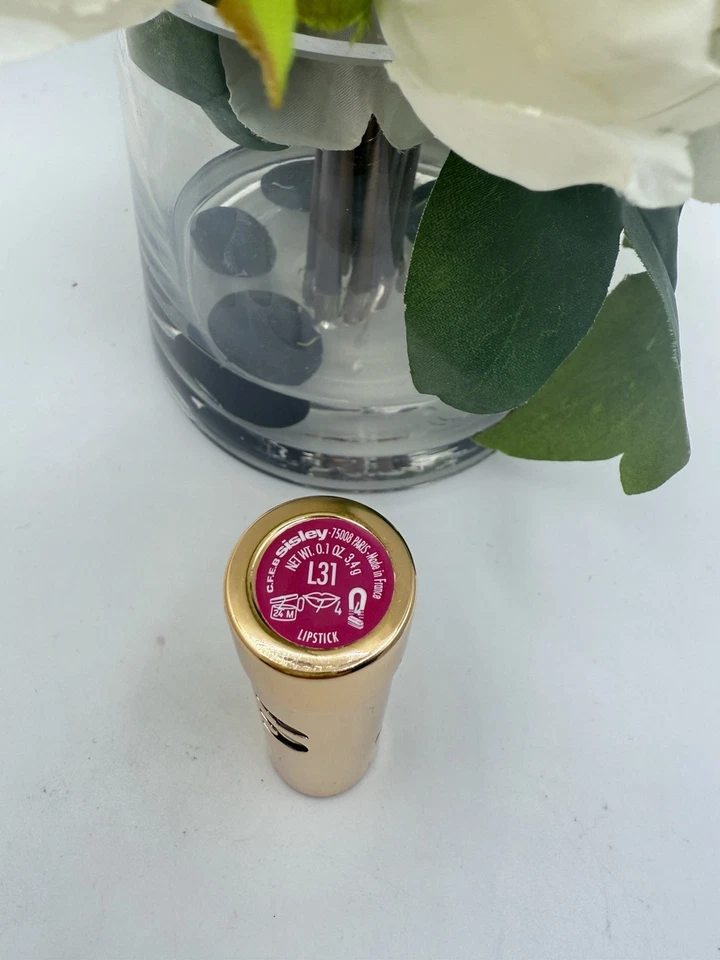 Sisley hydrating long lasting lipstick L31 Hot Pink  0.1 oz / 3.4 g Full Size - Image 2 of 2