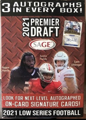 2021 Sage Hit Football Cards - Includes Base, Silver and Gold Variations