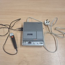 Philips Cassette Recorder N2204 Automatic Vintage With Mic Parts Only