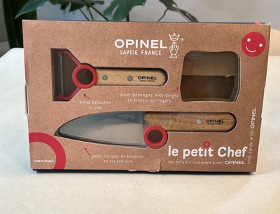 Opinel Le Petit Chef Childrens Kitchen Set - Knife and Peeler
