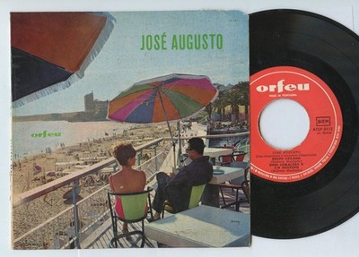 JOSE AUGUSTO . Beijo Gelado, Raio de Luz, Exaltacao, Coracoes PORTUGAL Vinyl VG+