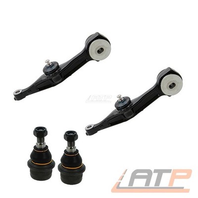 2x QUERLENKER QUERSTREBE VORNE UNTEN +TRAGGELENK FÜR MERCEDES S-KLASSE W220 C215