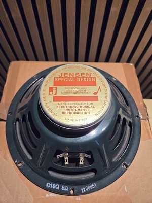 Jensen Vintage Ceramic C10Q- 8 ohm - 35W Guitar Speaker