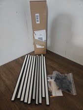 D-Line Micro+ Cable Trunking 4-Meter Pack, Half Round Cable Cover, Paintable