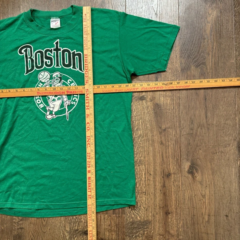 Camiseta De Colección Boston Celtics Años 80 Papel Delgada Baloncesto Pájaro Mchale Parroquia Foto 4 de 4