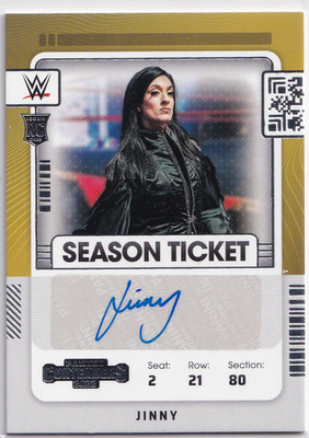 2022 Contenders WWE - Jinny #RS-JNY Auto (RC) | eBay