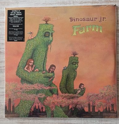 Dinosaur Jr. - Farm 2009 Ltd. Europa 1. 2LP Neu Kopie Schrumpfen, Sticker J Mascis