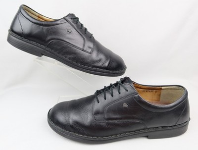 Finn Comfort Milano Leather Lace Up Oxford Sz UK 11.5 / US 12 Black