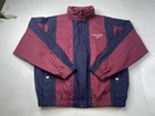 Vintage Polo Sport Ralph Lauren Women's Large Hooded Striped Wind Breaker Jacket