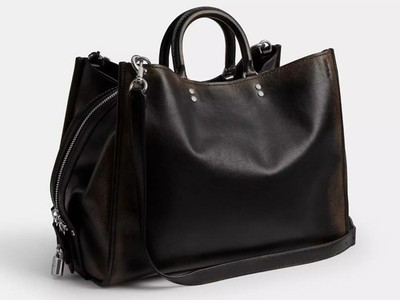 Coach Official Rogue Bag 40 - Loved Leather Charm CDZ54 LHPMZ