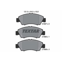 Textar BremsbeläGe Bremsbelegsatz Vorne FüR Honda Jazz II Civic VI Hatchback