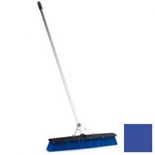 Carlisle 3621962414 Floor Sweep W/Squeegee 24" - Blue Lot of 6