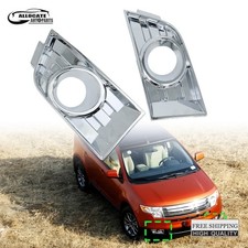 Front Bumper Fog Light Cover Pair Left Right Side For 2007-2010 Ford Edge 3.5l Front Bumper Fog Light Cover Pair Left Right Side For 2007-2010 Ford Edge 3.5l