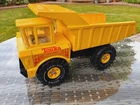 Vintage 1980s Tonka Mighty Dump Truck Turbo Diesel Pressed Steel XMB-975 Large