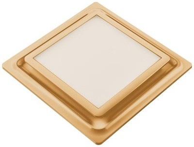 Aero Pure ABF80L5 Designer Series 80 CFM 0.3 Sone Ceiling Mounted - Gold