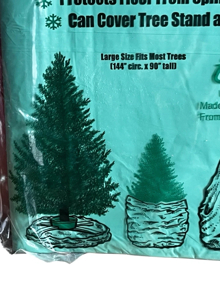 Christmas Tree Removal Bag & Skirt - Fits Trees to 7 ft 6 in (2pk) Disposal Bag - Image 3 of 3