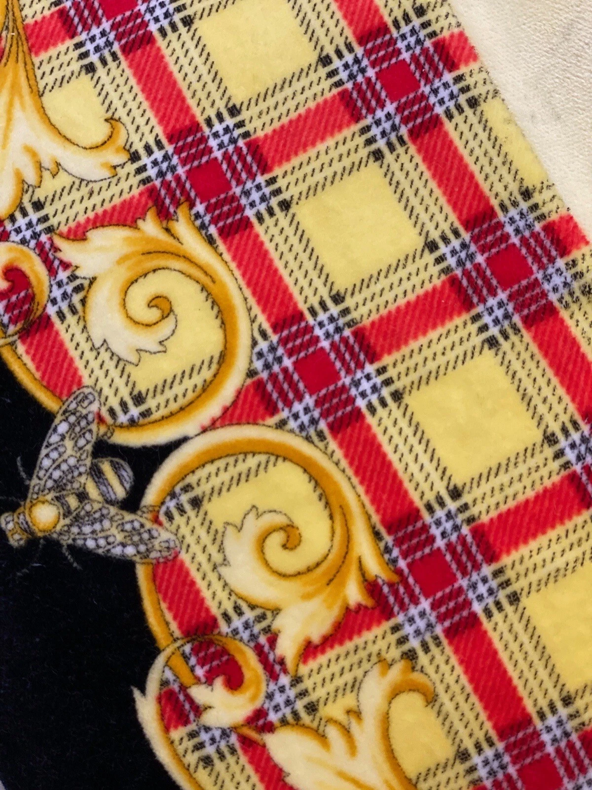 Vintage 1989 GIANNI VERSACE Baby Crib Set Or Possible Bougie Pet Bedding