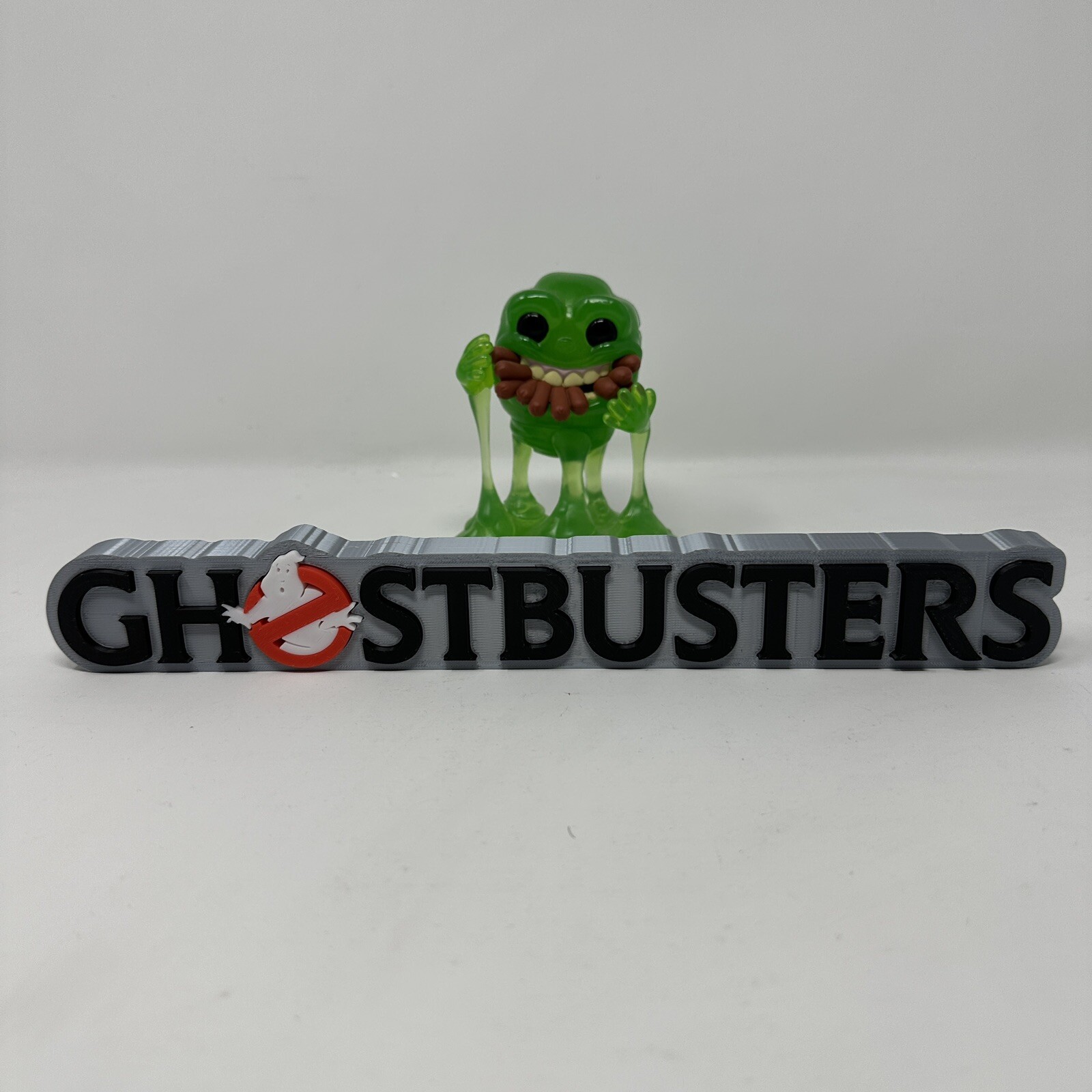 3D Printed GHOSTBUSTERS - Fan Sign for your Funko Pops & Collectibles