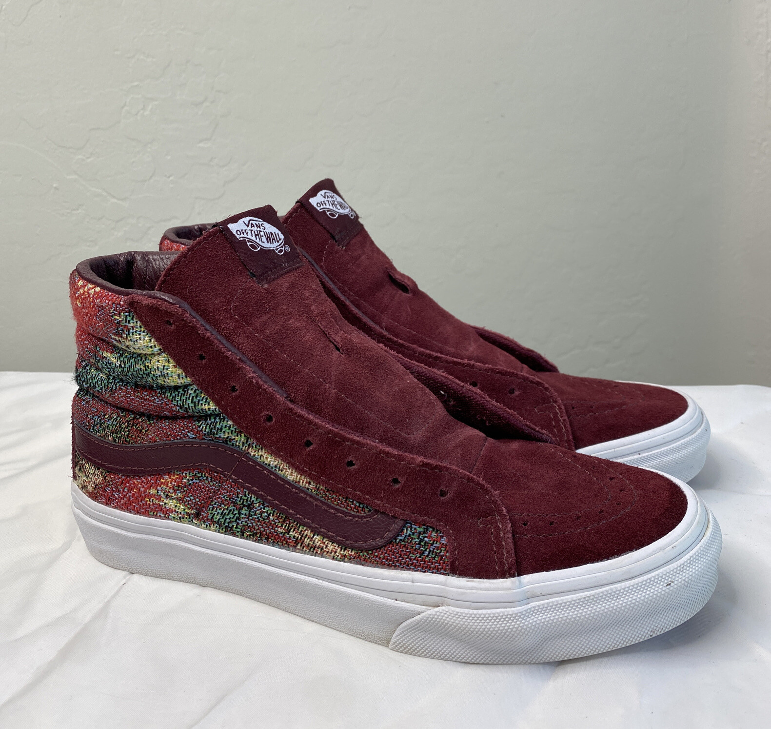 Vans SK8 Hi Slim Italian Weave High Top 