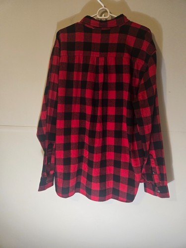 NWT St John Bay Buffalo Plaid Long Sleeve Button Down Super Soft Flannel XL - Picture 21 of 24