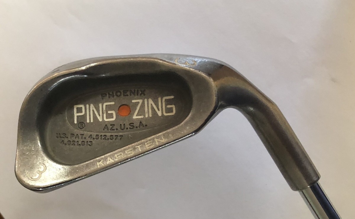 Ping Zing Golf Club #3 Iron Orange Dot Rh 39