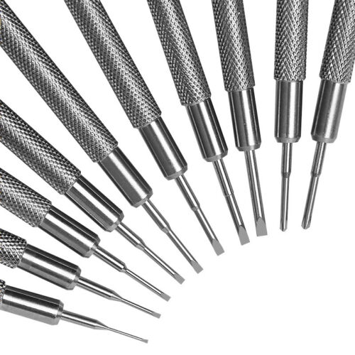 0.6-2.0mm Precise Stainless Steel Screwdriver Flat Cross Watch Phone Repair Tool - 第 2/27 張圖片