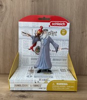 Schleich Sammelfigur Harry Potter - Dumbledore & Fawkes 42637 Ovp