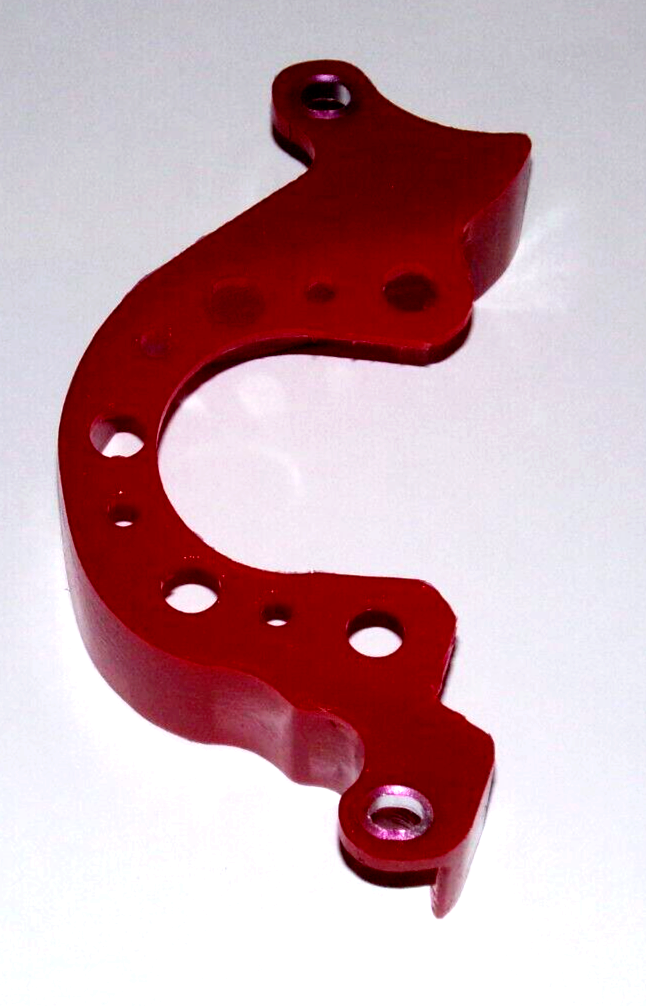 Saul Fletcher ハードカバー HONDA TRX300EX TRX300X TRX 300EX ENGINE CASE SAVER, PROTECTOR, RED