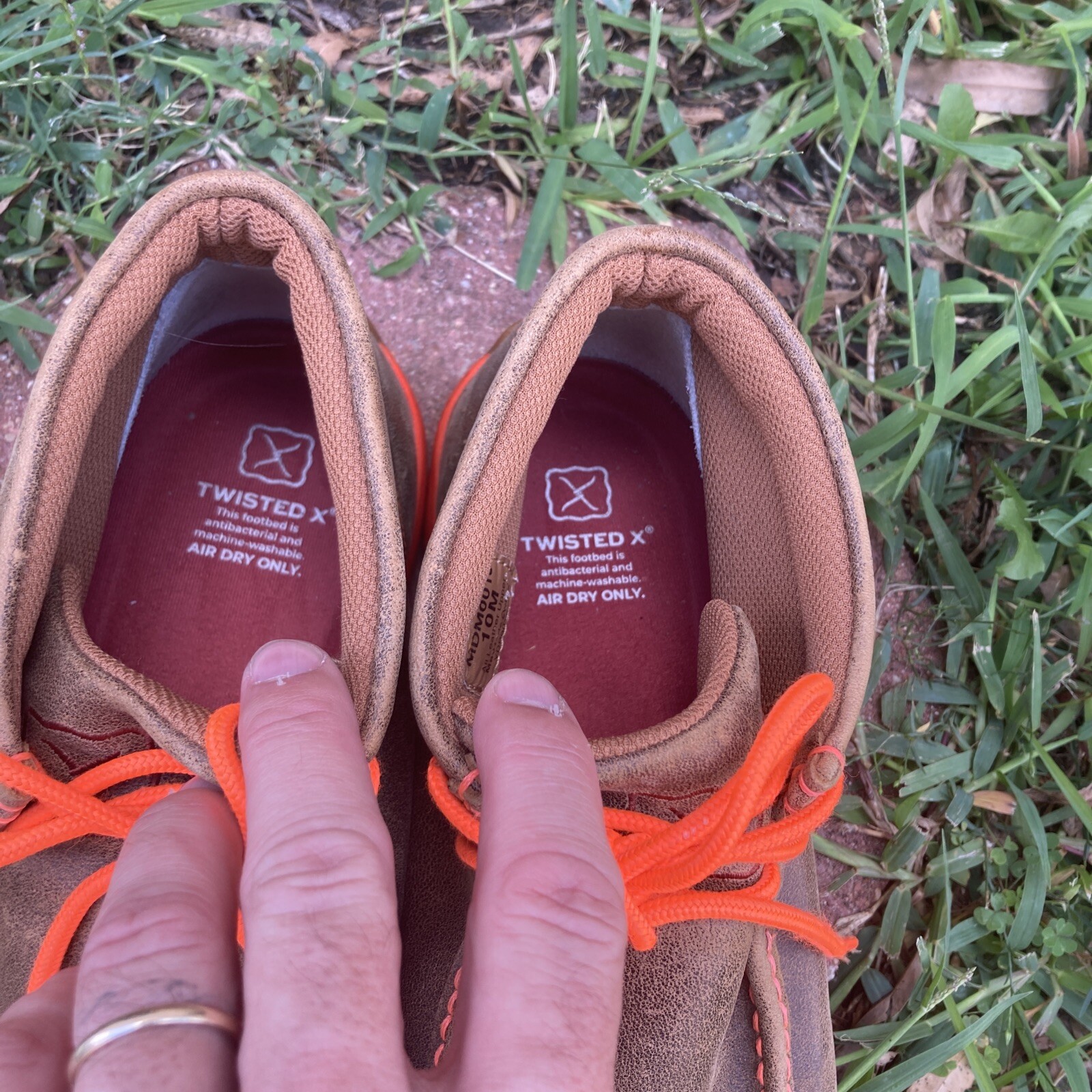 Twisted X Men's Chukka Driving Shoes MDM0019 Size 10M Gem