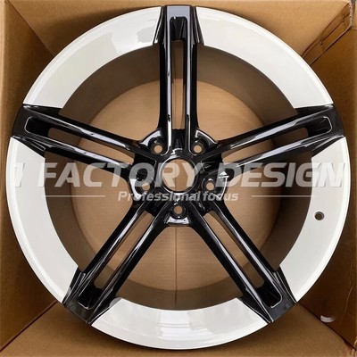 1PC CUSTOM 20'' 21'' NEW WHITE STYLE WHEELS RIMS FOR 2024+CHEVROLET CORVETTE E-RAY