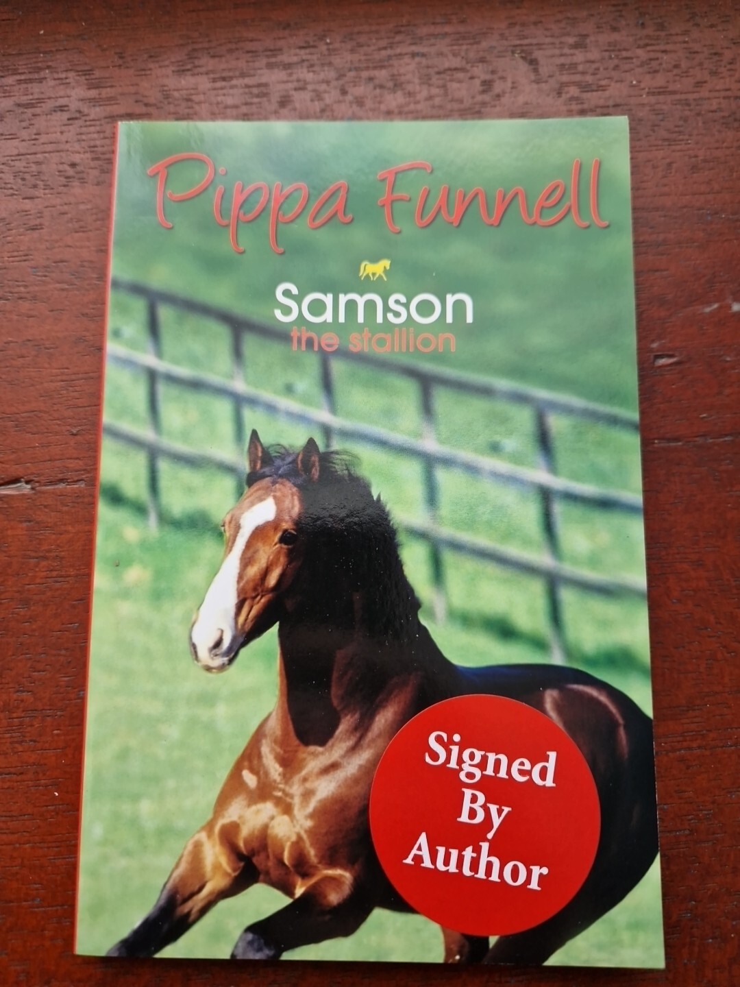Book 4 Tilly's Pony Tales Samson the Stallion PIPPA FUNNELL SIGNED horse book
