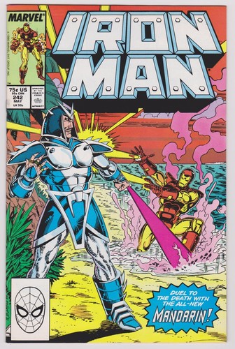 Iron Man #242 Marvel Comics 1989 NM/NM+