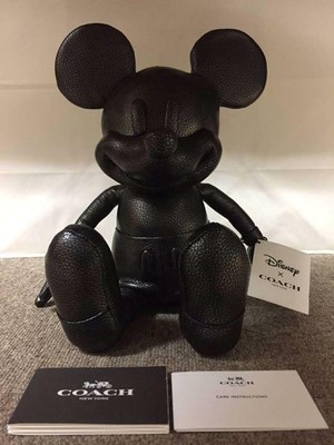 coach mickey mouse plush
