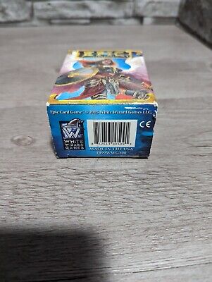 White Wizard Games Epic Card Game Lot TCG 140 Cards CCG Fantasy Trading