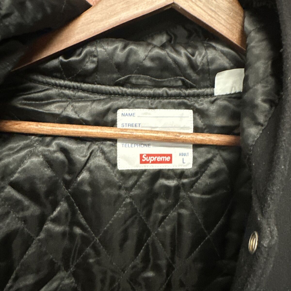 100% Authentic Supreme King Hooded Varsity Jacket FW20 Size 100% Authentic Supreme King Hooded Varsity Jacket FW20 Size
