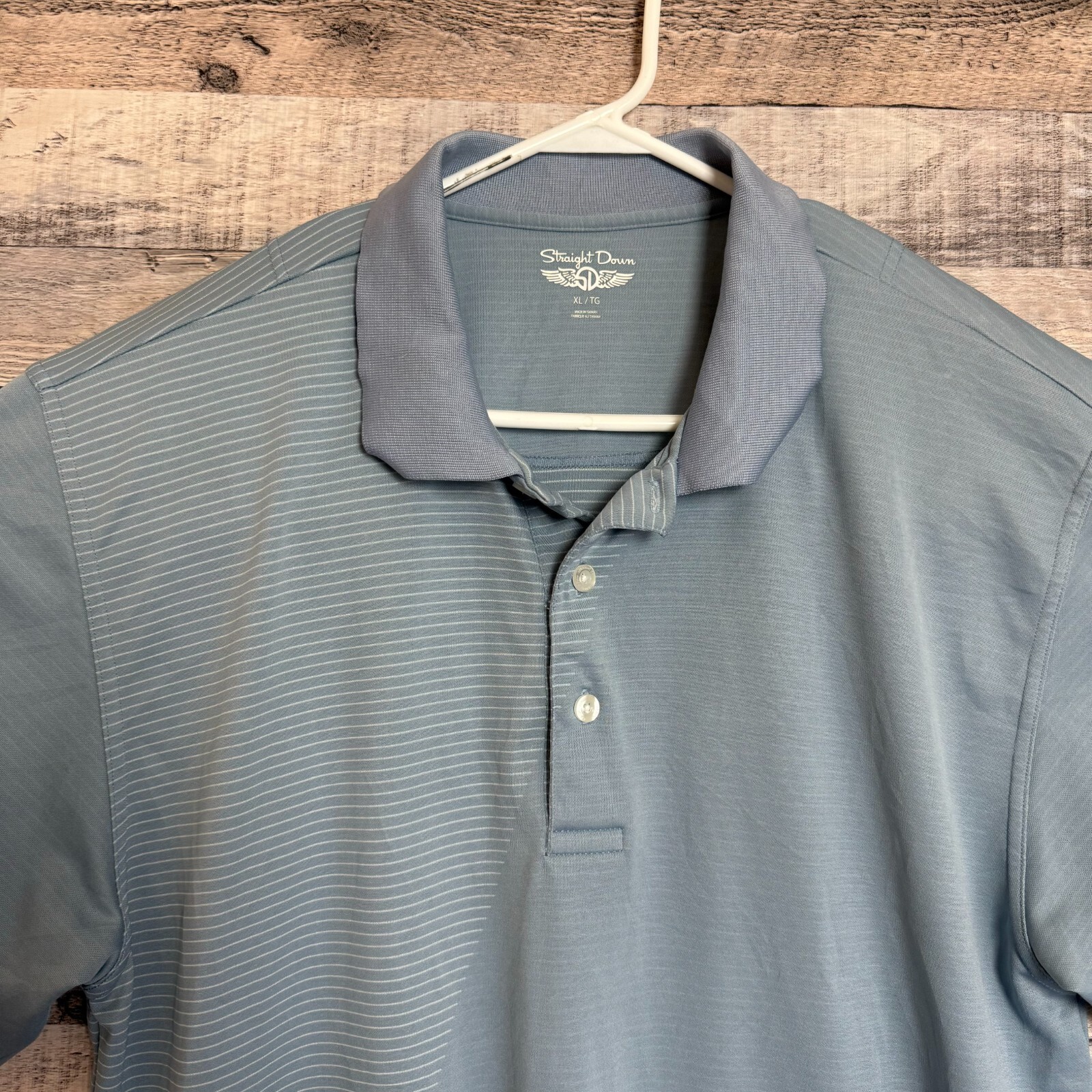 Straight Down Mens Golf Performance Polo Shirt XL… - image 3