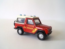 Mercedes Benz Toy FIRE BRIGADE Rescue Service Collectables Personal Registration