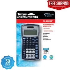 Texas Instruments TI-30X IIS Fundamental Scientific. 2-line Display Calculator