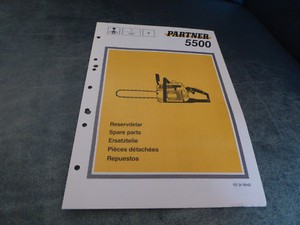 Ersatzteilliste Partner 5500 Motorsägen