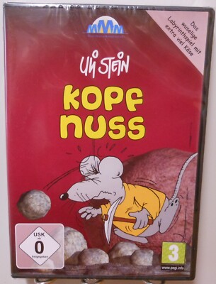 PC Spiel Uli Stein Kopfnuss wuseliges Labyrinth Software CD ROM Spielspaß #T461