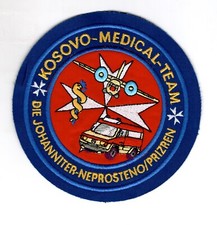  Naszywka mundurowa Joanniter - Neprosteno / Prizren Kosowo Zespół medyczny