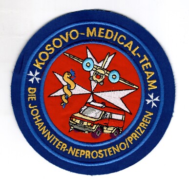  Uniform Patch Patch Knights of St. John - Neprosteno / Prizren Kosovo Medical Team