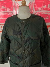 Carhartt W'jane Jacket Liner Camo Quilted Coat Snap Fastening Pockets Xs